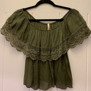 Off the shoulder top